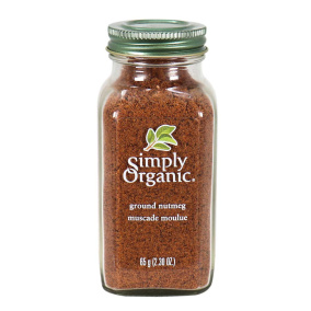 Simply Organic Ground Nutmeg, 65g