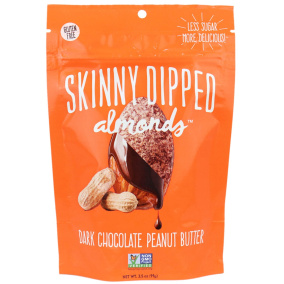 Skinny Dipped Almonds Dark Chocolate Peanut Butter, 99g