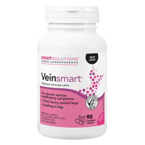 Front of Smart Solutions VEINsmart, 90 Capsules