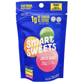 SmartSweets Low Sugar Jolly Gems Hard Candy, 70g