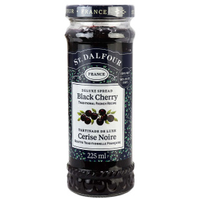 St. Dalfour Deluxe Fruit Spread Black Cherry, 225ml