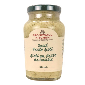 Front of Stonewall Kitchen Basil Pesto Aioli