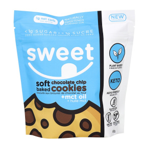 Sweet Nutrition Soft Baked Chocolate Chip Cookies, 6 Cookies 