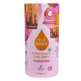 Front of Tea Drops Chocolate Earl Grey, 2.5 oz