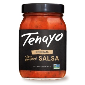 Front of Tenayo Original Slow Roasted Salsa