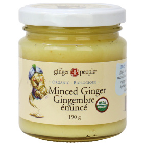 The Ginger People Organic Minced Ginger, 190g