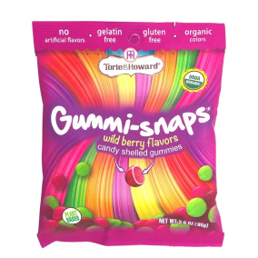 Front of Torie & Howard Gummi-Snaps Wild Berry