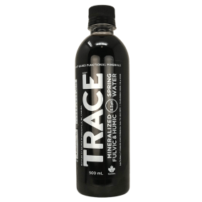 Front of Trace Mineral Alkaline Water With Fulvic and Humic Acid