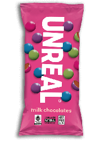Unreal Milk Chocolate Gems Snack Pack, 37g