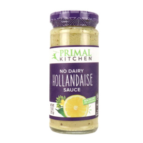 Front of Primal Kitchen Paleo-Friendly Hollandaise Sauce with Cashew Butter, 213g