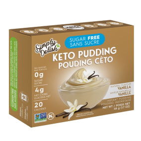Simply Delish Keto Instant Pudding Vanilla, 48g