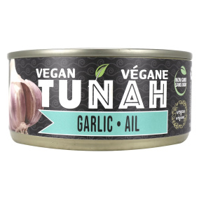 Front of Urbani Vegan TuNAH Garlic